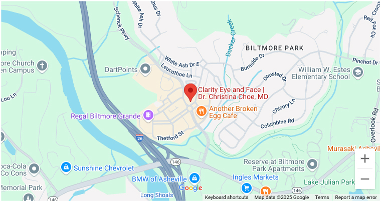 Clarity Eye Asheville Map